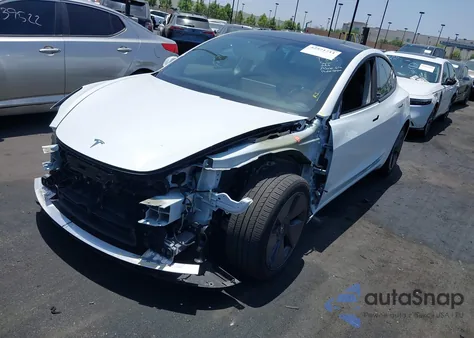 2022 Tesla Model 3 Rear-Wheel Drive из США, поврежденный, VIN 5YJ3E1EA5NF322664